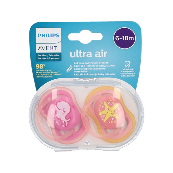 Philips Avent Ultra Air Soother 6-18m Scf085/06