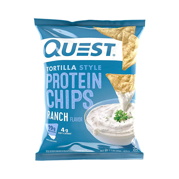 Quest Nutrition Protein Chips Ranch Cheese  32 G - high protein snack - Quest Nutrition