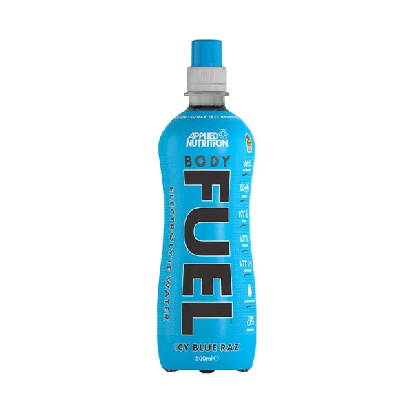 Applied Nutrition Body Fuel Water Icy Blue Raz  500 Ml - Energy Boost - Applied Nutrition