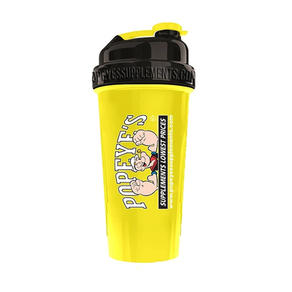 Popaya nutrition Yellow Shaker Bottle 600 Ml - Protein Shake - Popaya nutrition