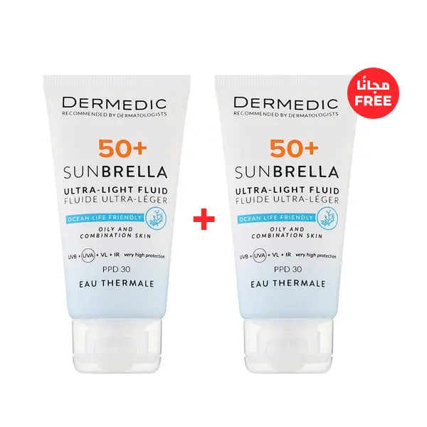 Dermedic Sunscreen Oily &amp; Combination Skin ( Offer Pack )