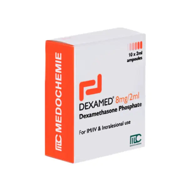 dexamed 8mg/2ml inj 10amp's