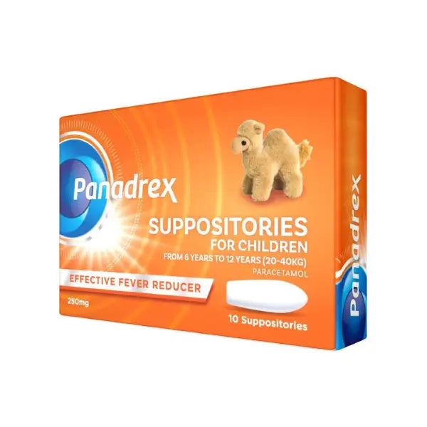 panadrex 250 mg children supp - pain relief - Panadrex