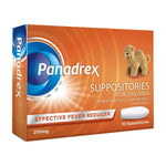 Panadrex Suppositories 250 mg -  10 suppositories