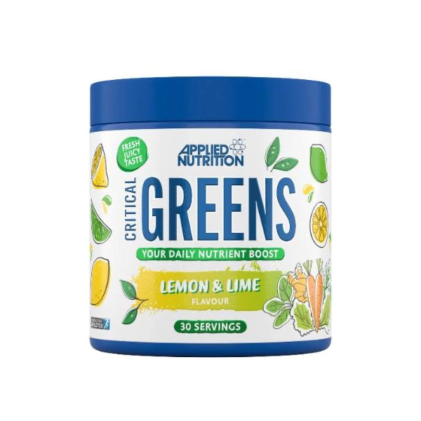 Applied Nutrition Critical Greens Lemon &amp;amp; Lime 30 Servings - wellness - Applied Nutrition