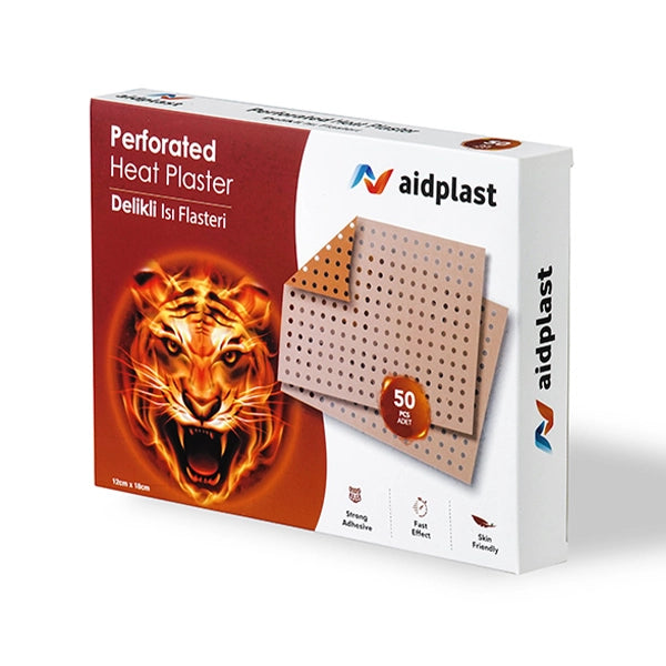 Aidplast Perforated Heat Plaster 12 X 18 Cm 50's