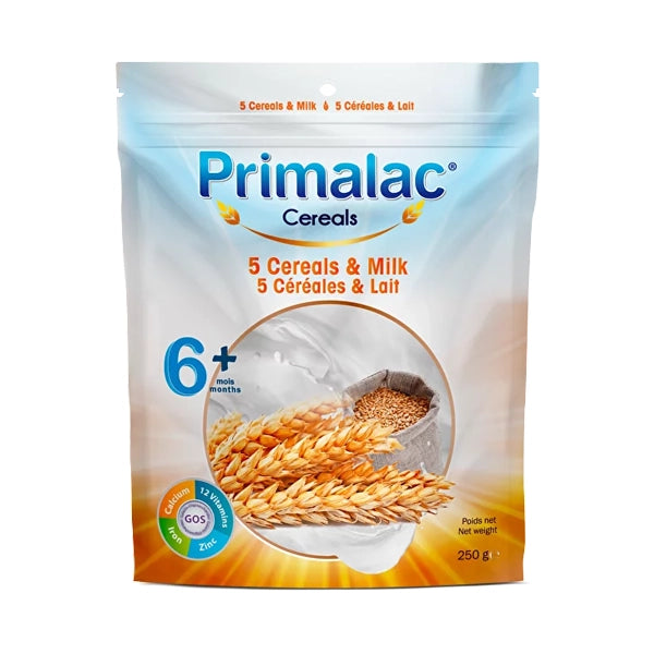 Primalac Cereals Wheat &amp; Milk 6+ M 250 G