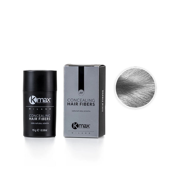 Kmax Light Grey Hair Fibers 15 G