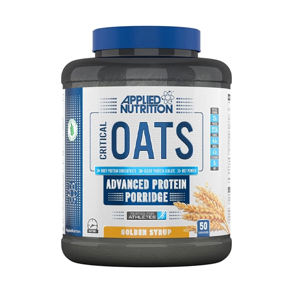 Applied Nutrition Critical Oats Golden Syrup 50 Servings - nutritious breakfast - Applied Nutrition