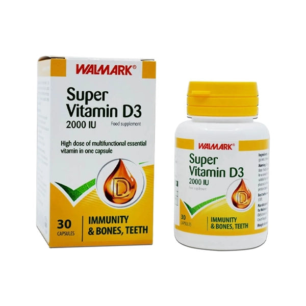 Walmark Super Vitamin D3 2000iu Cap 30's