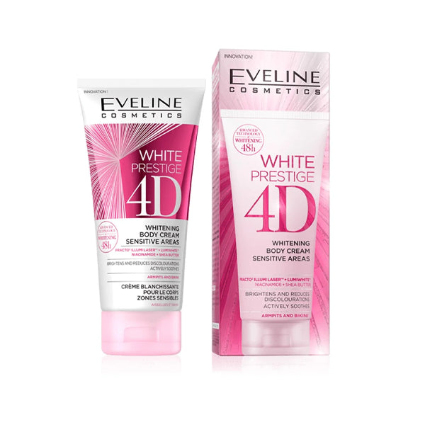 Eveline White Prestige 4d Body Cream Sensitive Area 100 Ml
