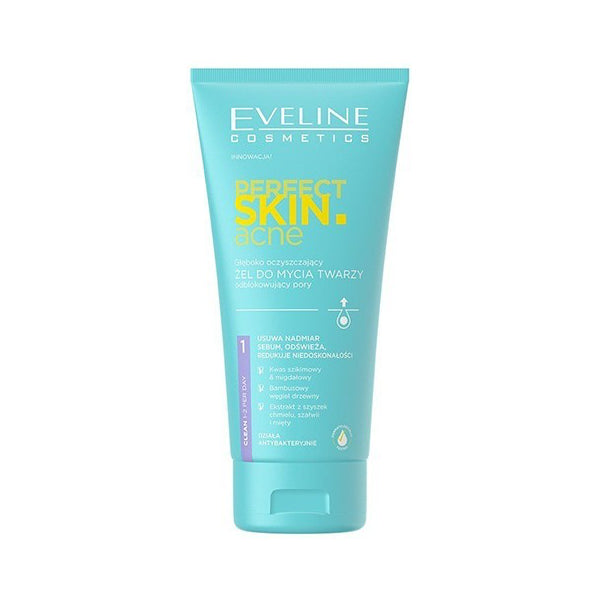 Eveline Perfect Skin Acne Face Cleansing Gel 150 Ml