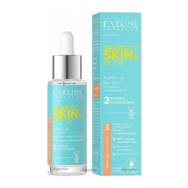 Eveline Perfect Skin Acne Overnight Treatment 30 Ml