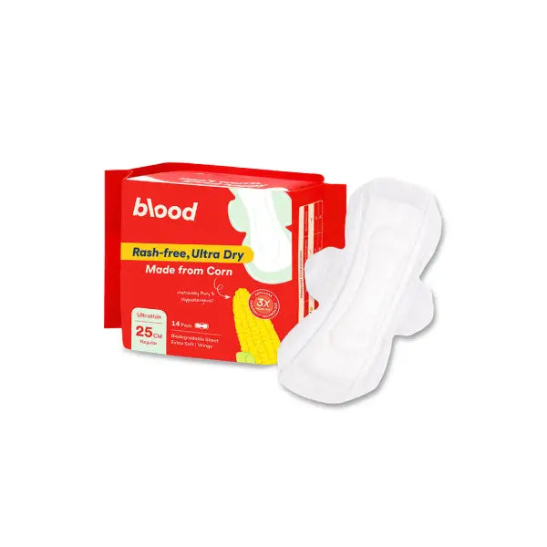 Blood Ultra Thin Regular With Wings 14 Pads