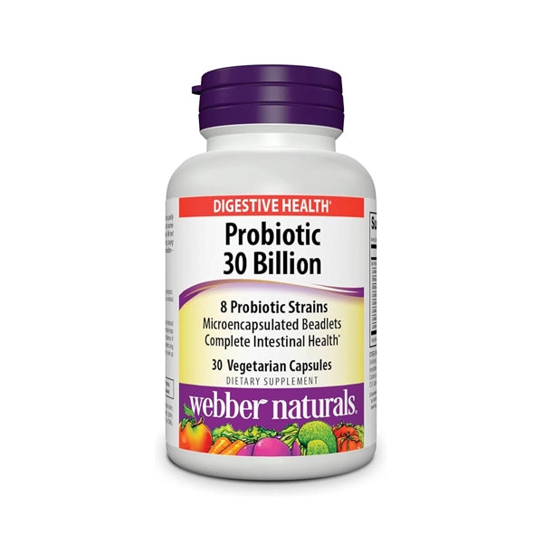 Webber Naturals Probiotics 30 Veg Cap