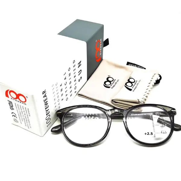 100Eyewear Reading Glass Gray(+2.5)
