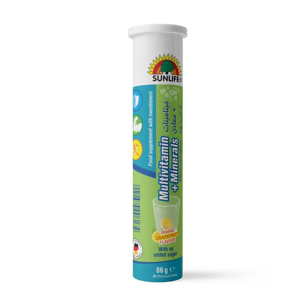 sunlife multivitamin plus minerals sfree effervescent tab 20s - wellness - Sunlife