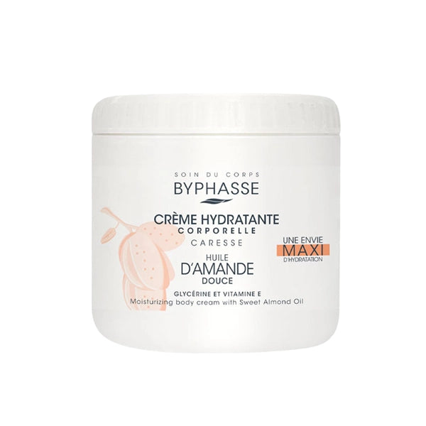 Byphasse Moisturizing Body Cream Sweet Almond 500 Ml