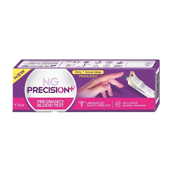 precision pregnancy blood test 1 test - early detection pregnancy test - NG BIOTECH