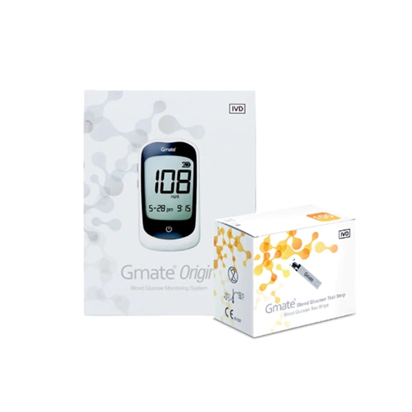 gmate blood glucose monitoring device 50 strips - diabetes management - Gmate