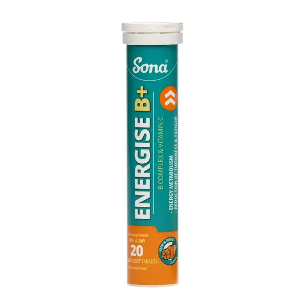 Sona Energise B Effervescent Tablets 20's
