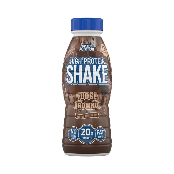 Applied Nutrition High Protein Shake Fudge Brownie 330 Ml - muscle repair - Applied Nutrition