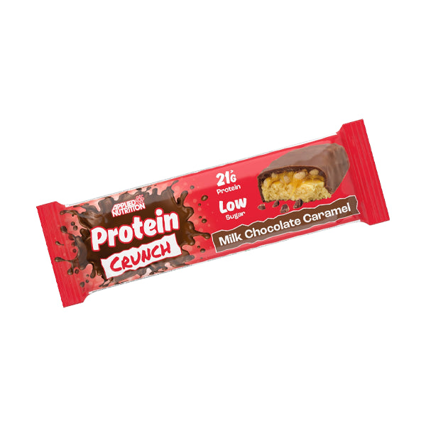 Applied Nutrition Protein Crunch Bar Milk Chocolate Caramel 62 G - High Protein - Applied Nutrition