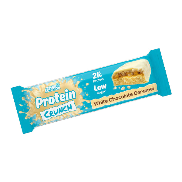 Applied Nutrition Protein Crunch Bar White Chocolate Caramel 62 G - protein bar - Applied Nutrition