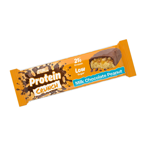 Applied Nutrition Protein Crunch Bar Milk Chocolate Peanut  62 G - High Protein - Applied Nutrition
