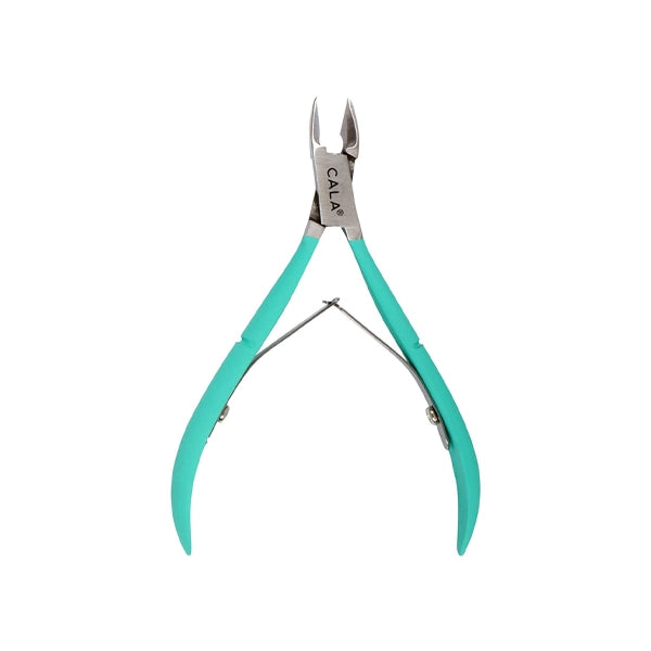 Cala Cuticle Nipper W/soft Touch Mint 