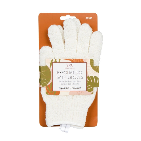 Cala Exfoliating Bath Gloves (cream)