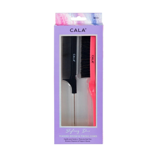 Cala Teasing Brush &amp; Pintail Comb Set