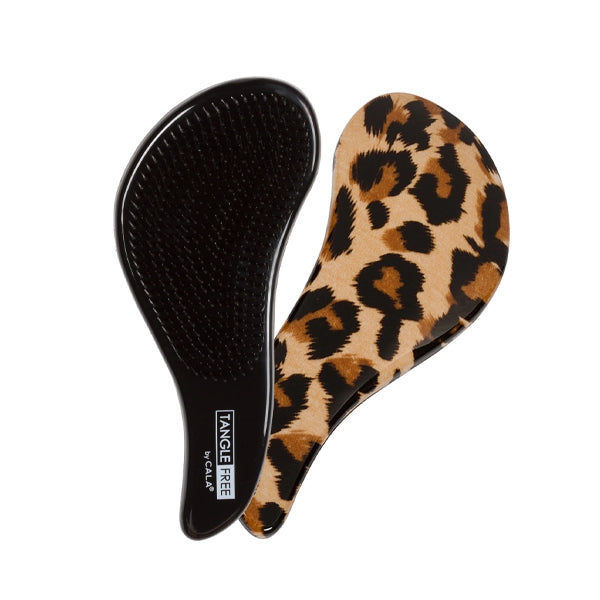 Cala Tangle Free Hair Brush Cheetah