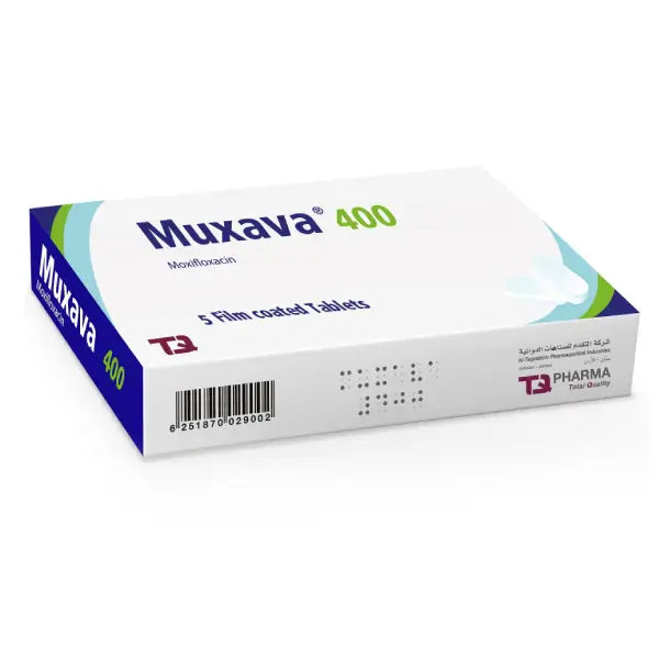 muxava 400mg tab 5's