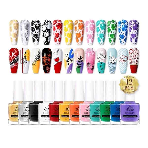 Pritty Nail Stamping Tool Kit