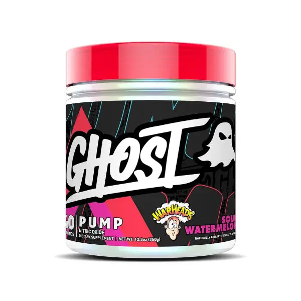 ghost pump nitric oxide warheads 40'svg 350gm sour watermelon - performance - Ghost
