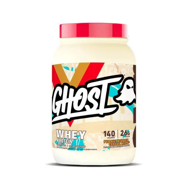 Ghost whey protein 26'svg 2lb peanut butter cereal milk - protein - Ghost
