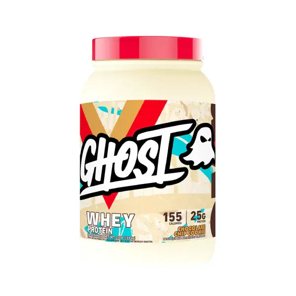 Ghost whey protein 26'svg 2.2lb choco chip cookie - protein - Ghost