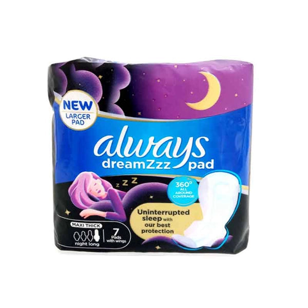 Always Dreamzz Thick Pads 24x7 