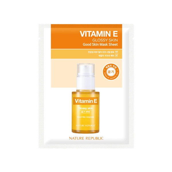 Nature Republic Vit E Glossy Skin Mask Sheet