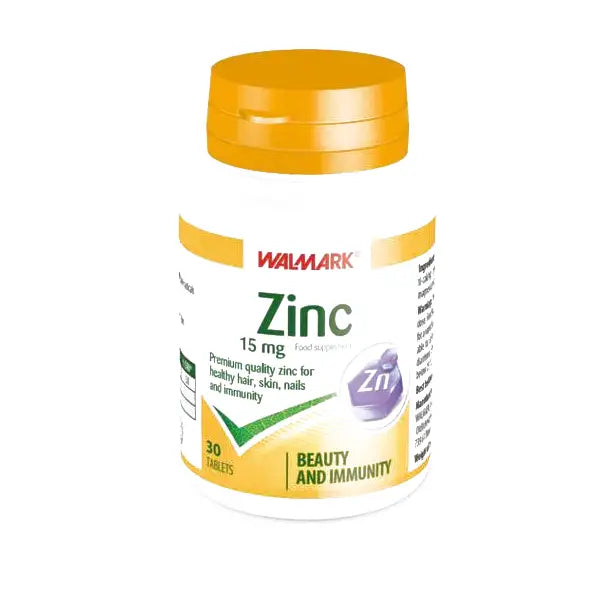 zinc 15mg tab 30's walmark