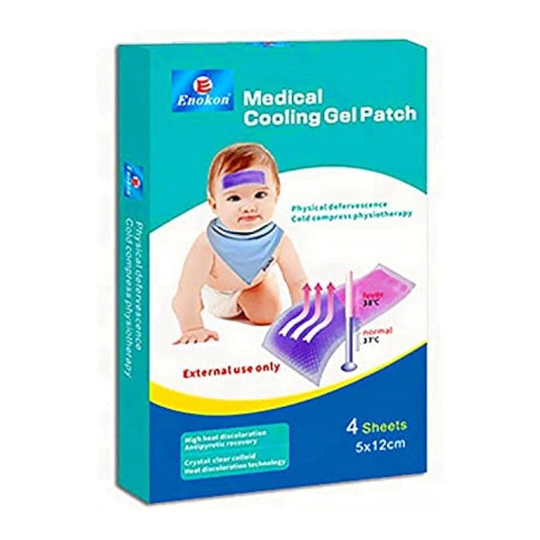 Enokon Fever Cooling Gel Patch 4 Pcs