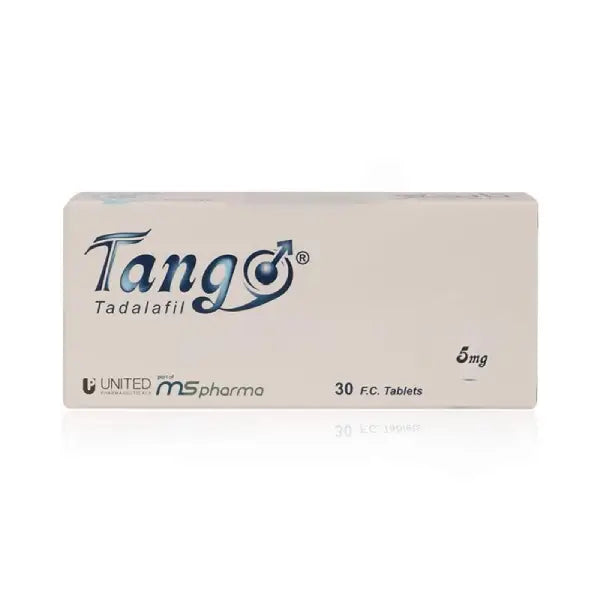 tango 5mg tablets 30's