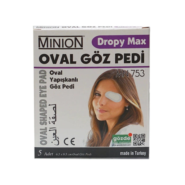 Minion Eye Patch Adult Oval Shaped 5's 