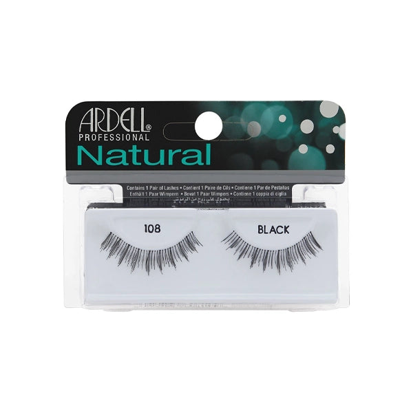 Ardell 108 Black Natural Eyelashes