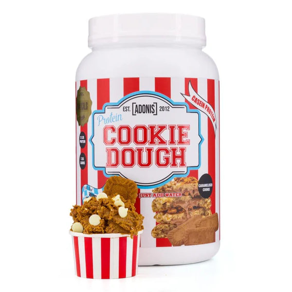 Adonis Protein Cookie Dough Caramelised Cookie 1 Kg - nutritious - adonis