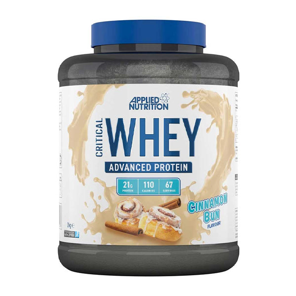 Applied Nutrition Critical Whey Protein Cinnamon Bun 2 Kg - Protein Intake - Applied Nutrition