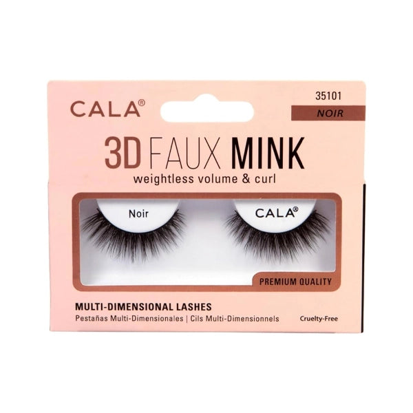 Cala 3d Faux Mink Noir Lashes 35101