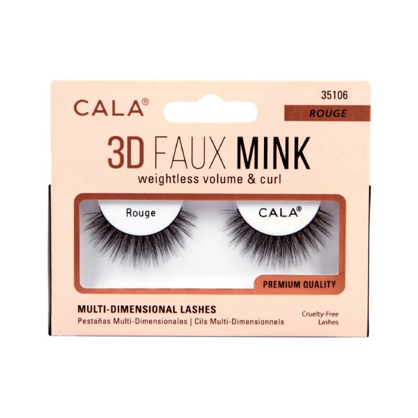 Cala 3d Faux Mink Rouge Lashes 35106