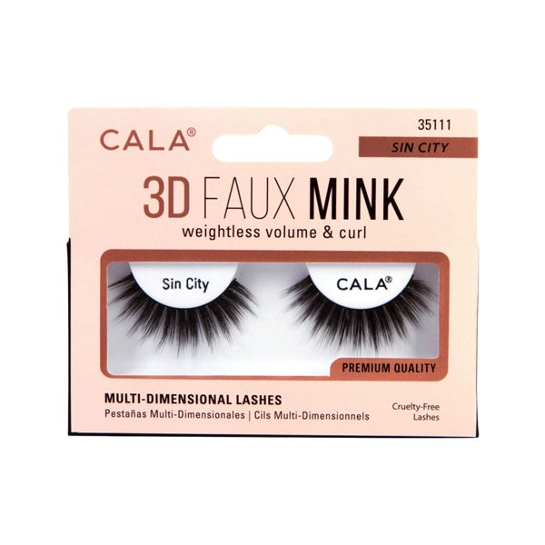 Cala 3d Faux Mink Sin City Lashes 35111